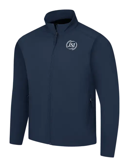 Navy Core Soft Shell Jacket w/JSI Logo