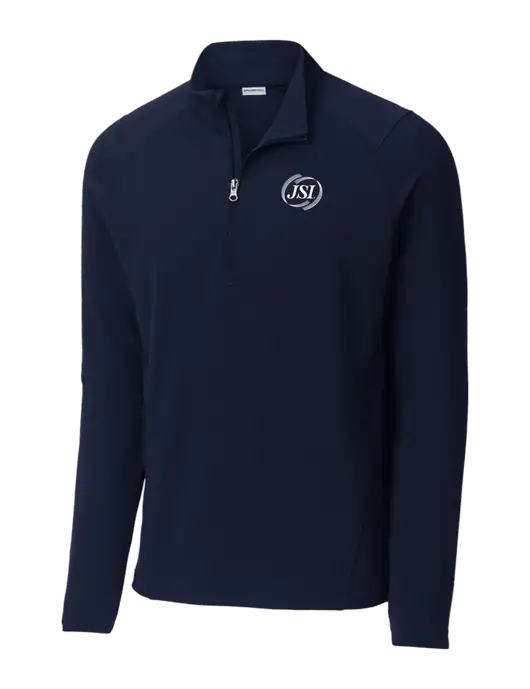 Sport-Wick Flex Fleece Dark Navy 1/4-Zip w/JSI Logo