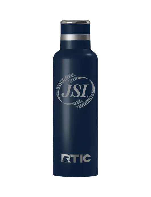 RTIC Journey 20 oz Navy Bottle w/JSI Logo