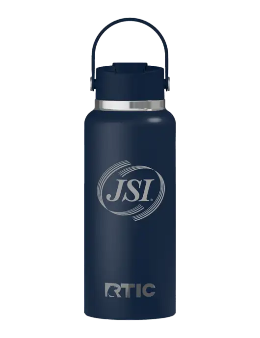 RTIC Outback 32 oz Navy Bottle w/JSI Logo