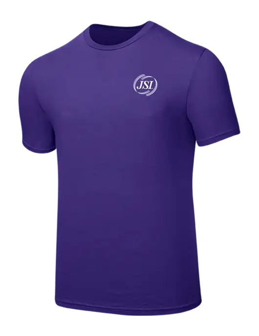 Seriously Soft Purple T-Shirt w/JSI Logo