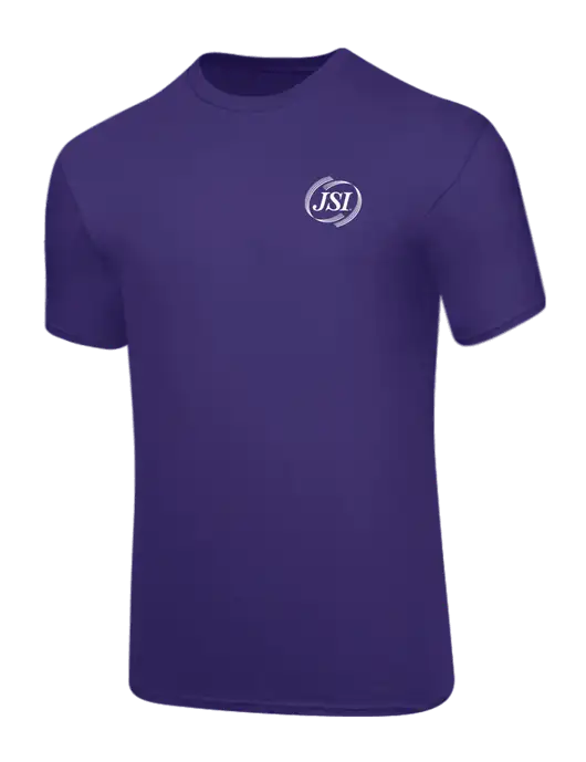 Core Blend Purple T-Shirt w/JSI Logo