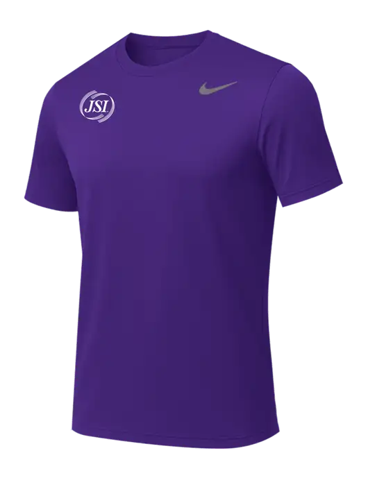 Nike Team rLegend Purple T-Shirt w/JSI Logo